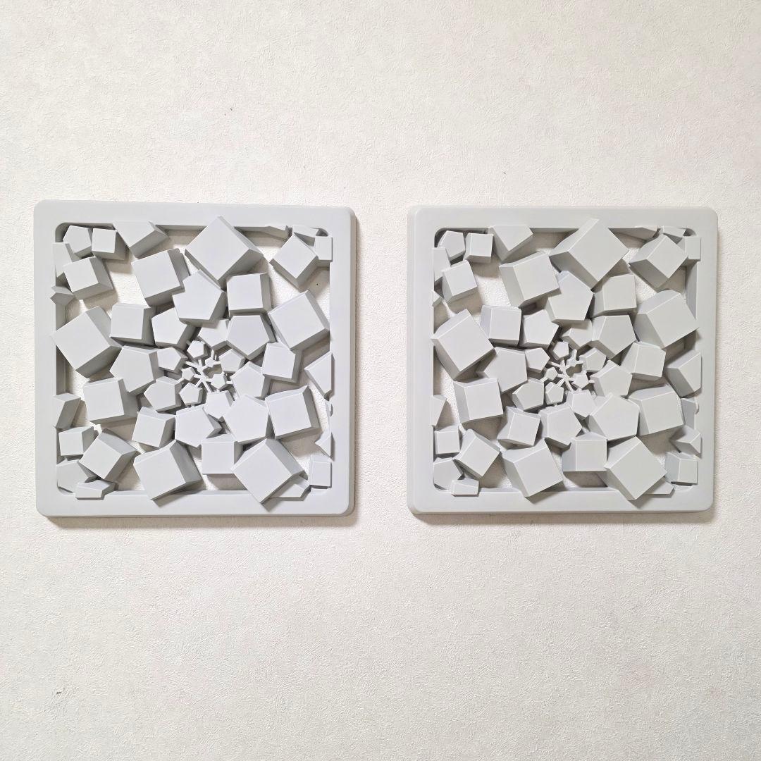 ほぼ新品・音響拡散体 オトノハ Ivy yall 2個セット whitegray