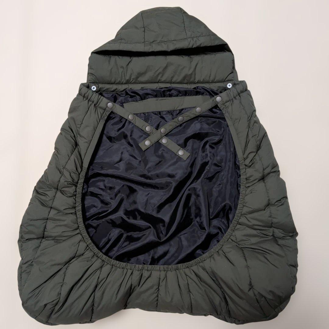 美品☆ノースフェイス ベビーシェルブランケット