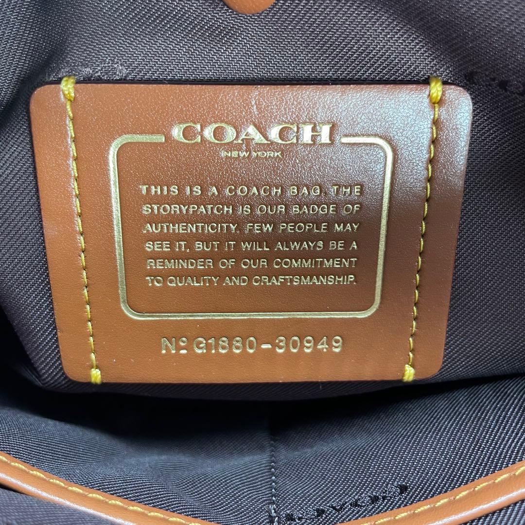 【kk/3.12】COACH 2way ボンドバッグ 30949