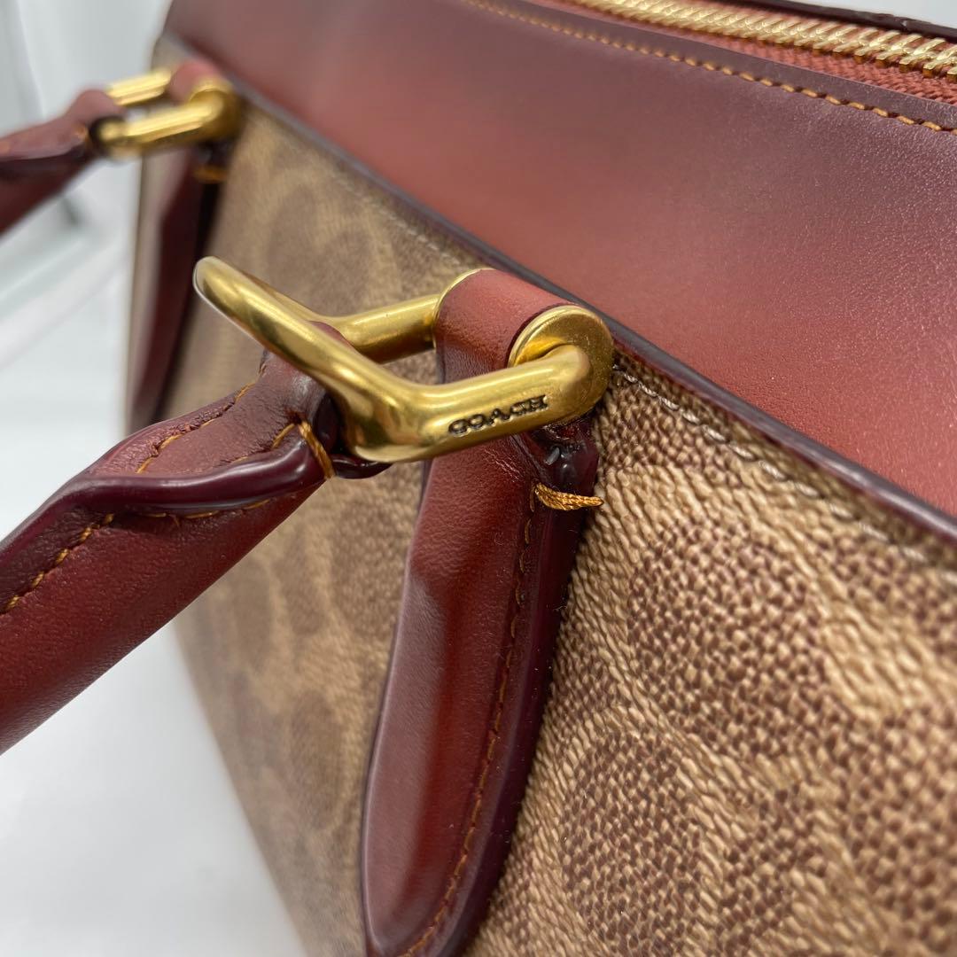 【kk/3.12】COACH 2way ボンドバッグ 30949
