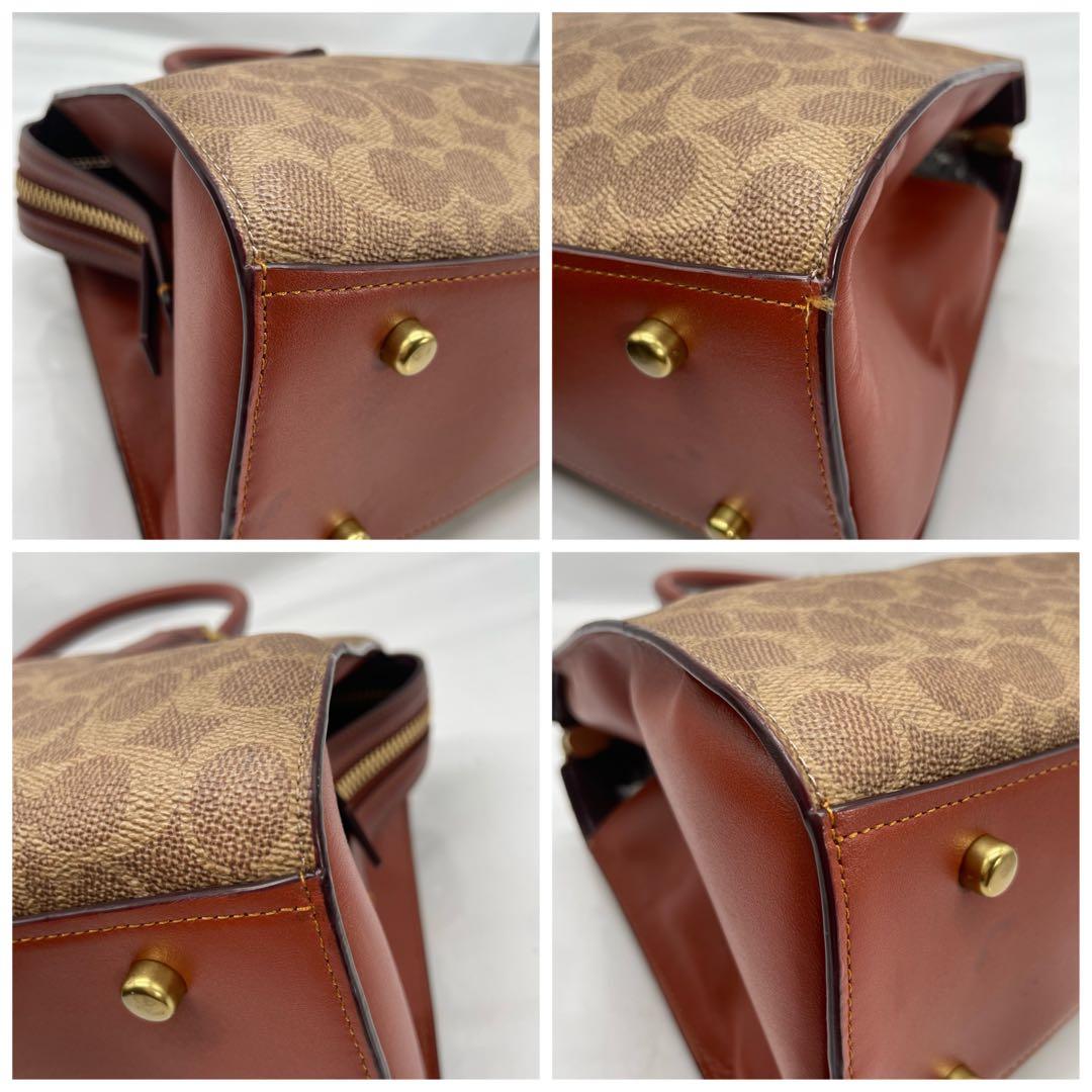 【kk/3.12】COACH 2way ボンドバッグ 30949
