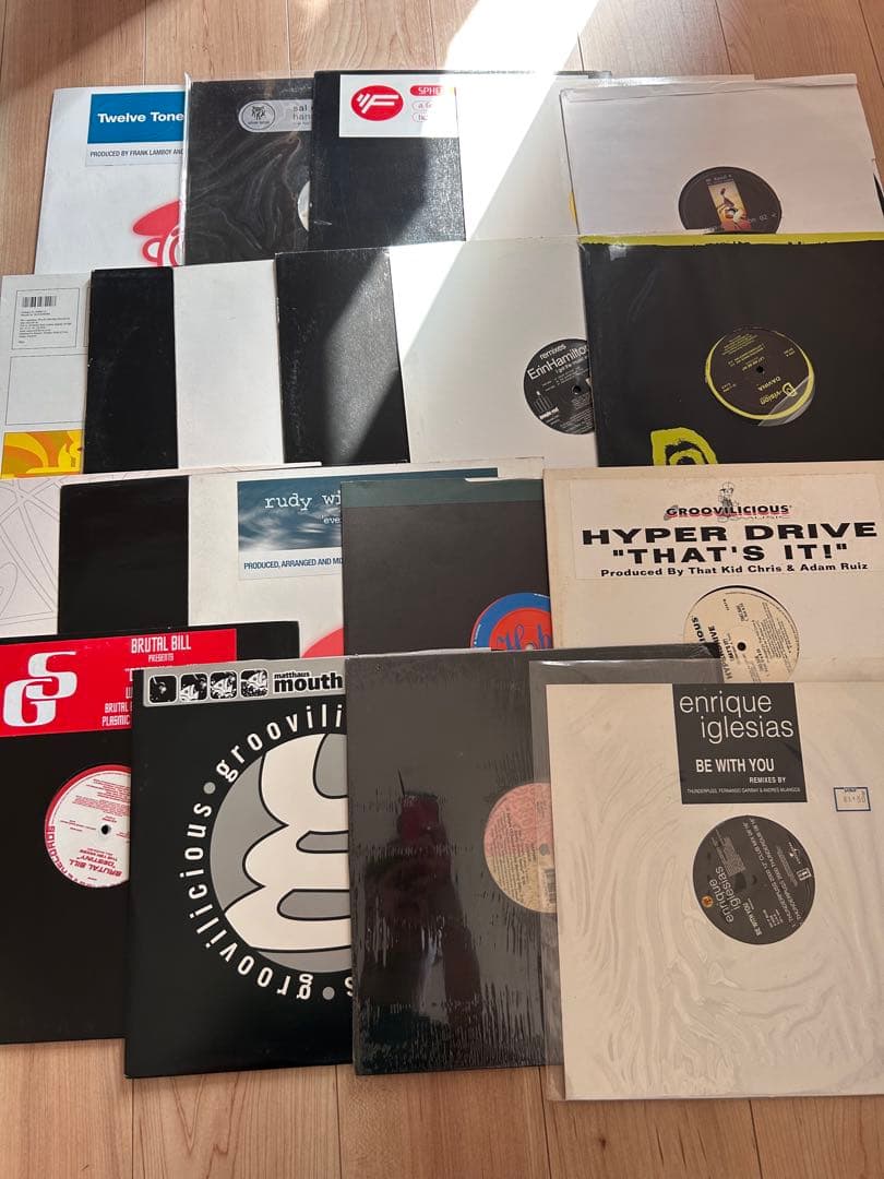 レコードまとめ売り　ハウス　テクノ　クラブ