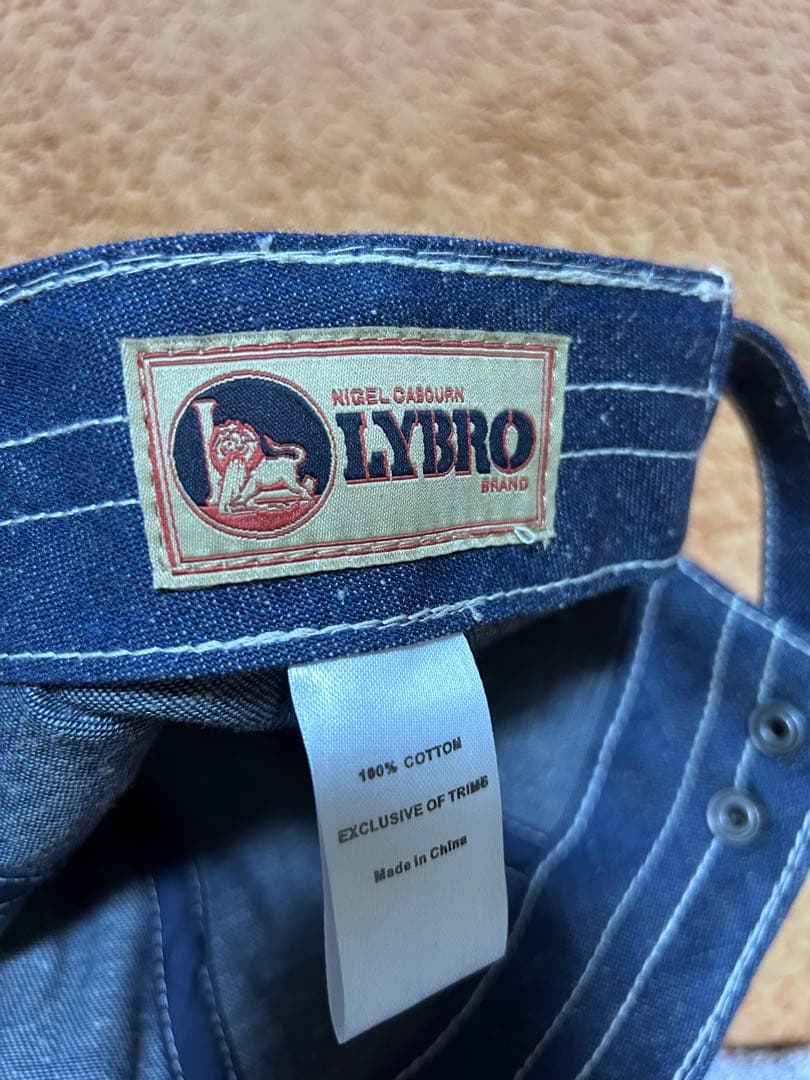 Nigel Cabourn デニム ワークキャップ