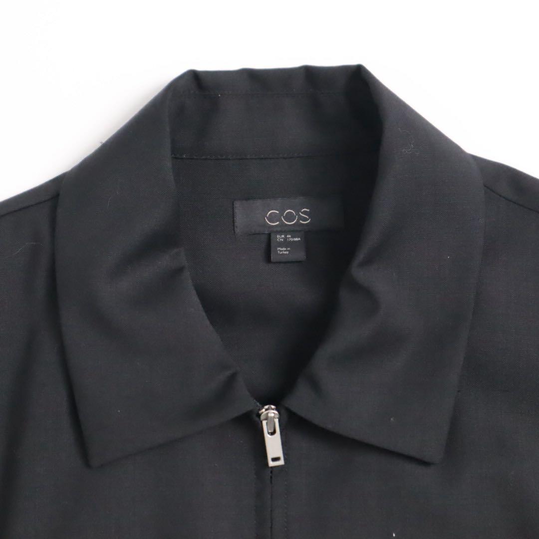 cos zip up wool jacket ウール ジップブルゾン ジャケット