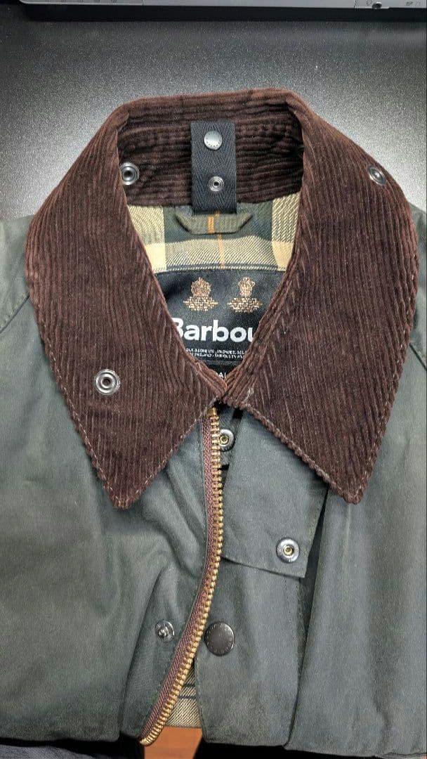 【美品】Barbour Bedale MWX0018 サイズ42