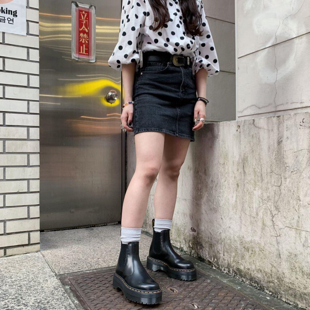 【専用】Dr.Martens 2976QUAD UK3 厚底 サイドゴア
