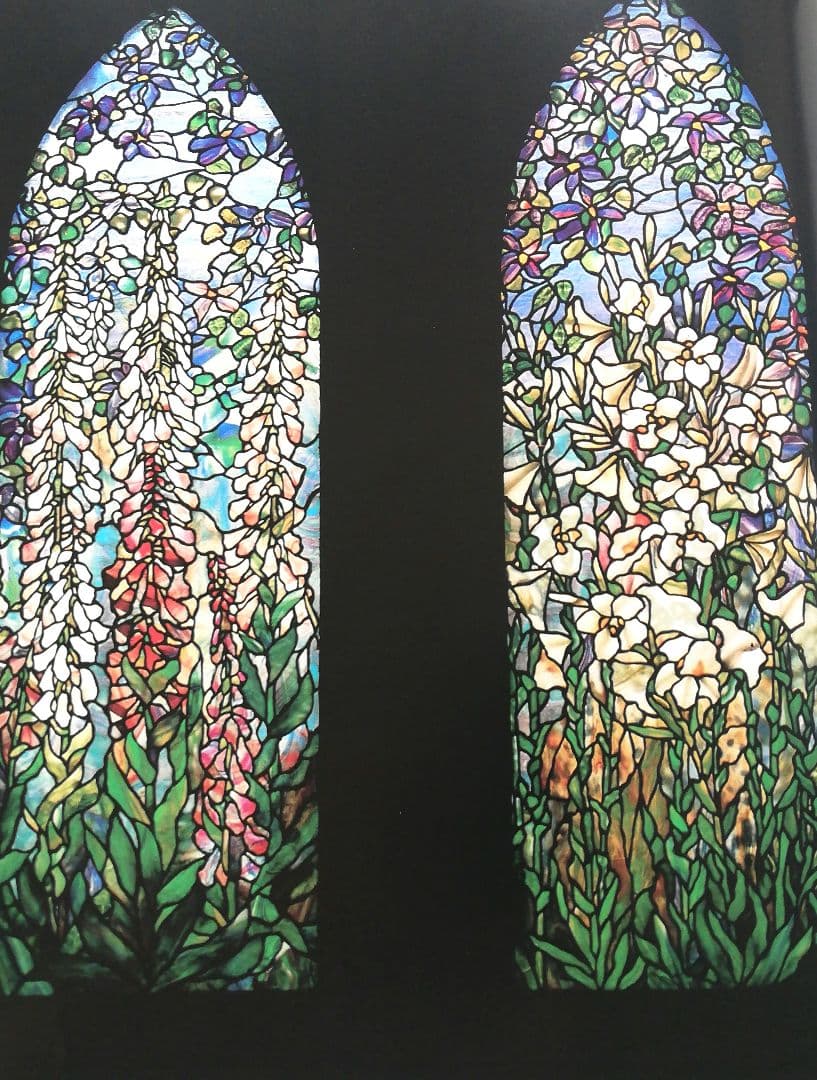 洋書 Tiffany Windows by Alastair Duncan