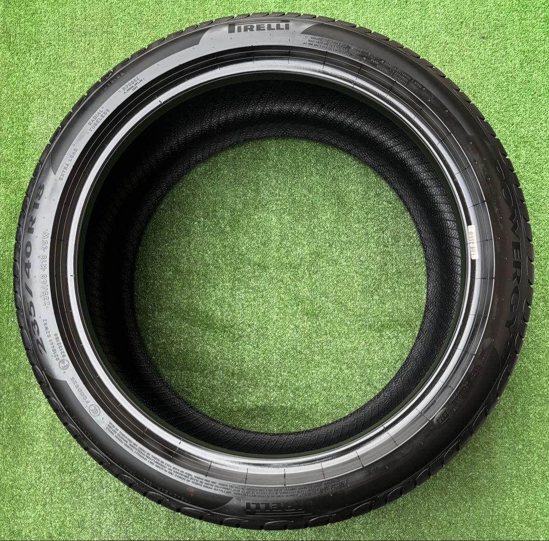 PIRELLI POWERGY 235/40R18 2023年製サマータイヤ4本