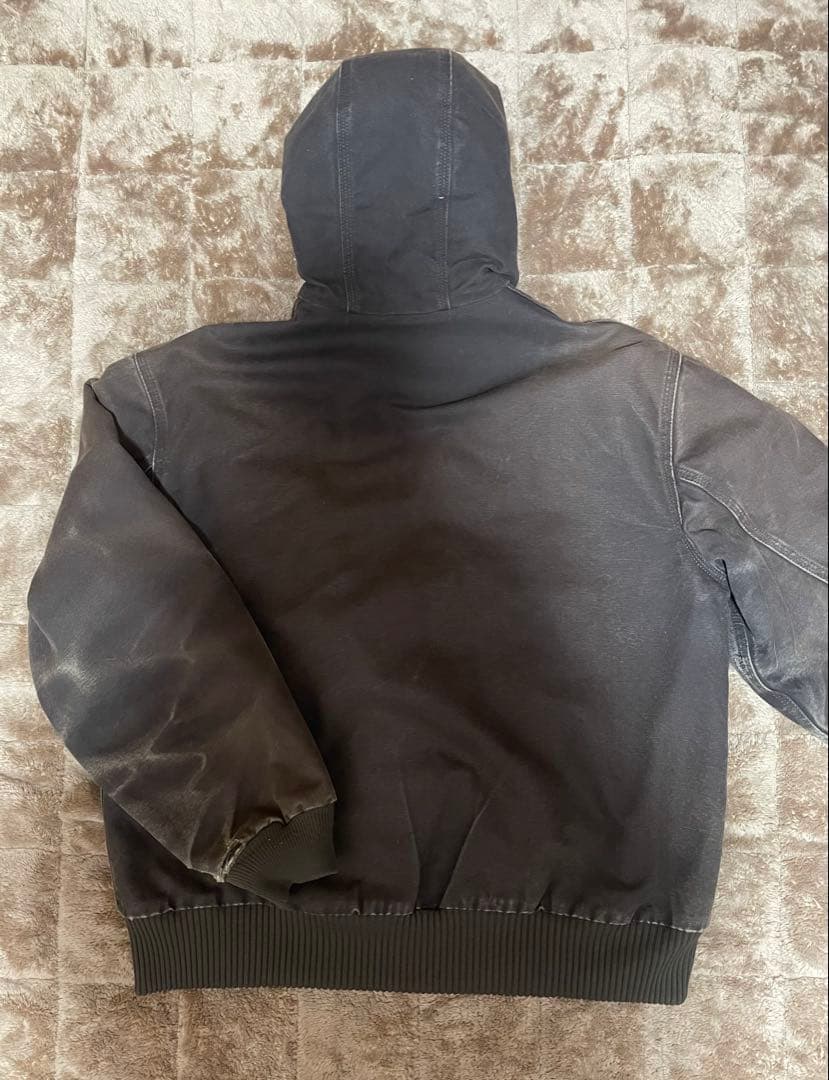 サ*コ様 Carhartt フード付き ダークブラウンジャケット