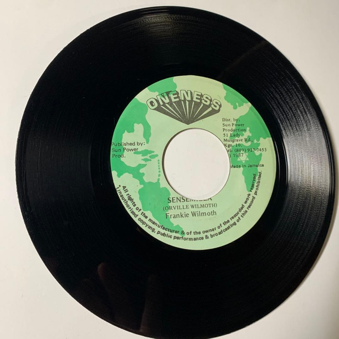 1 FRANKIE WILMOTT SENSEMILLA レゲエ レコード