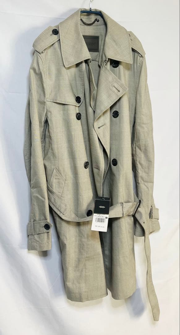 【極美品・定価90300円・タグ付き】D'URBANトレンチコート　XLサイズ