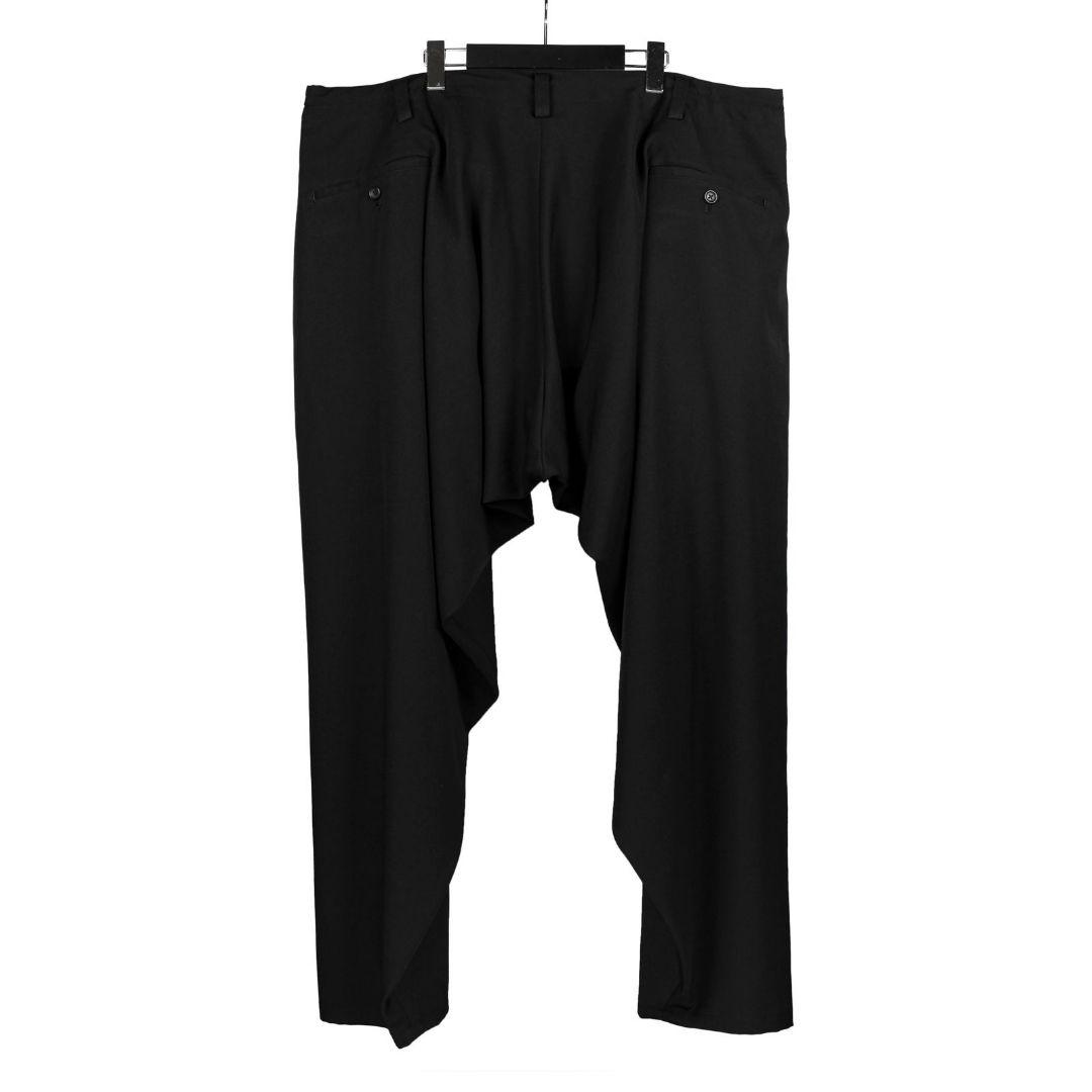 yohji yamamoto pour homme 23aw内股ドレープパンツ
