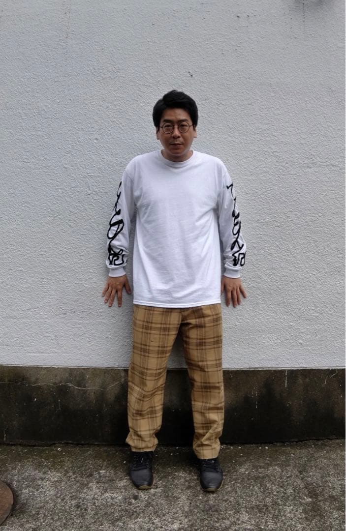 途中でやめる　男性ブランコ　てんどん記Tシャツ　グッズ