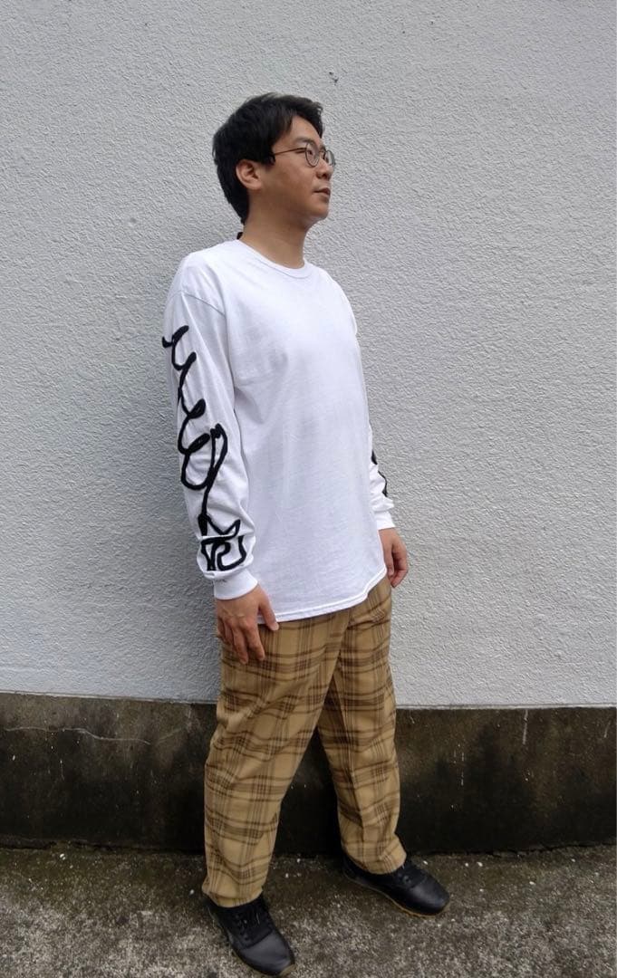 途中でやめる　男性ブランコ　てんどん記Tシャツ　グッズ