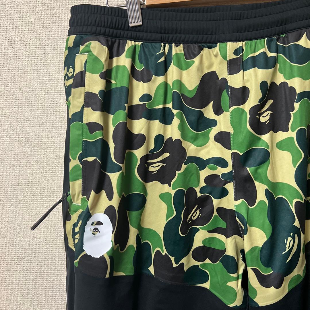 adidas × A BATHING APE 限定カモフラ柄パンツ L サイズ