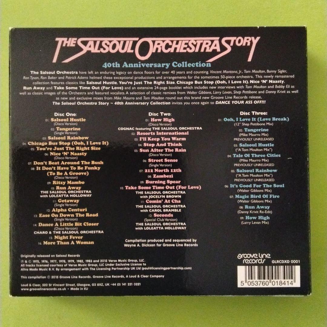 THE SALSOUL ORCHESTRA STORY 40th … 3CD