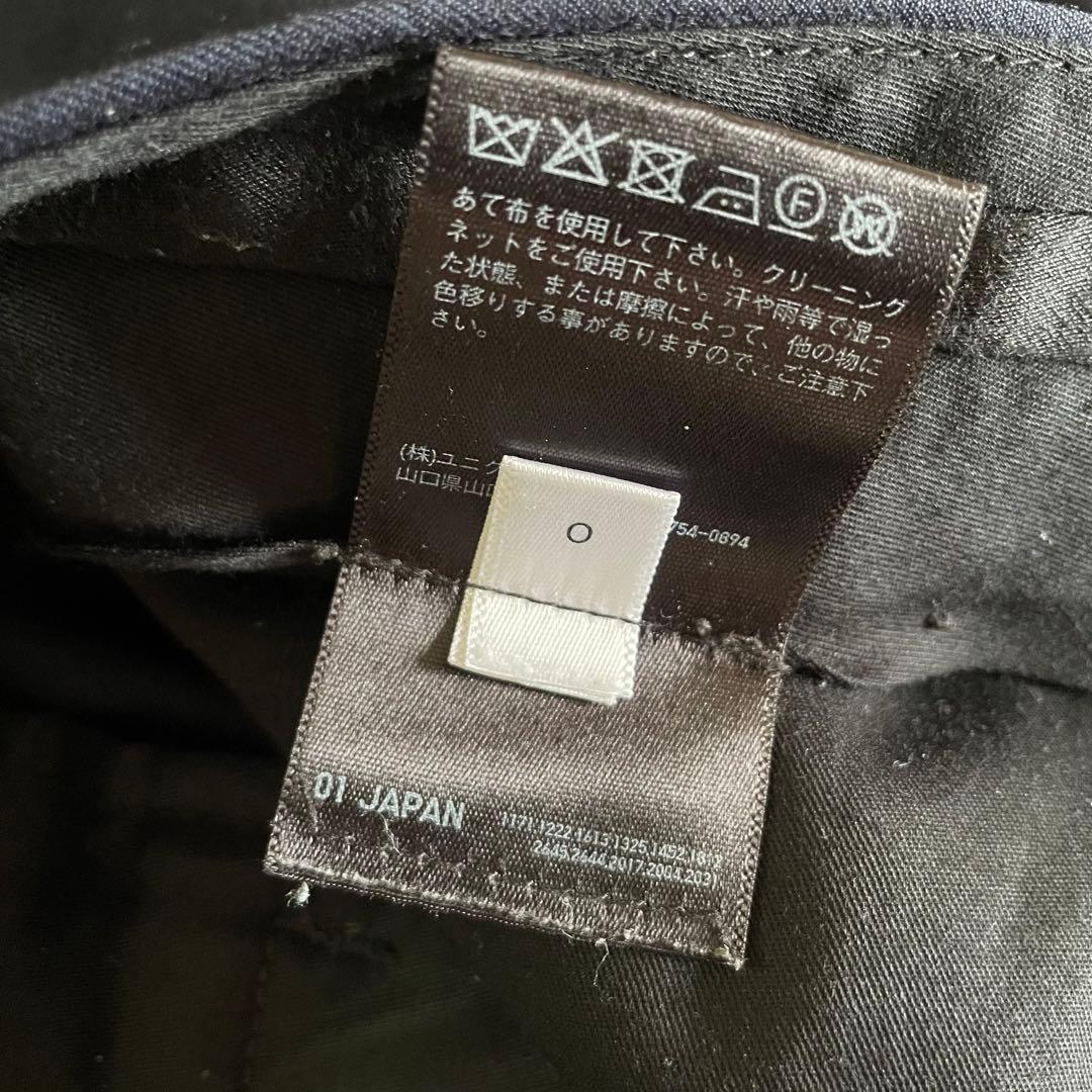 【美品・セットアップ】UNIQLO +J ウールジャケット スラックス　ネイビー