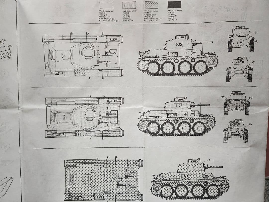 イタレリ1/35 ドイツ軍 戦車・車両プラモデルセット