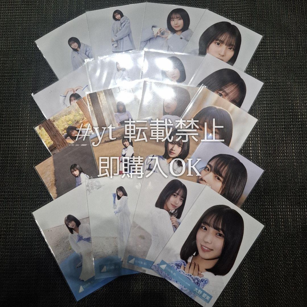 日向坂46 大野愛実 クリフハンガー 20種コンプ 生写真
