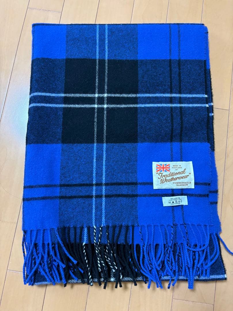 ちぃちぃTraditional Weatherwear チェック柄ストール