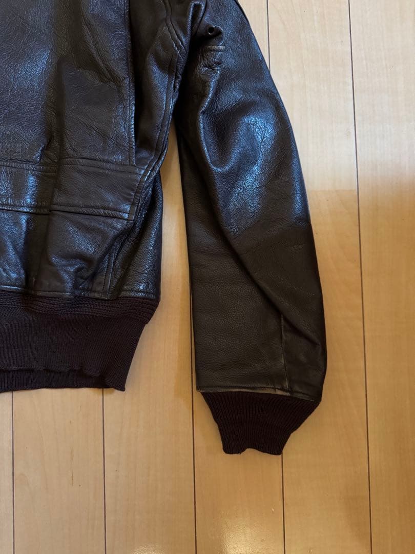 50s G-1 レザー U.S.NAVY オリジナル ヴィンテージ 46