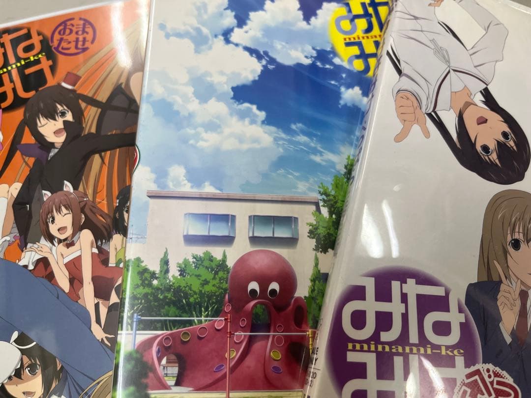 写真1.2 みなみけ　+ ova DVD セット　box付き