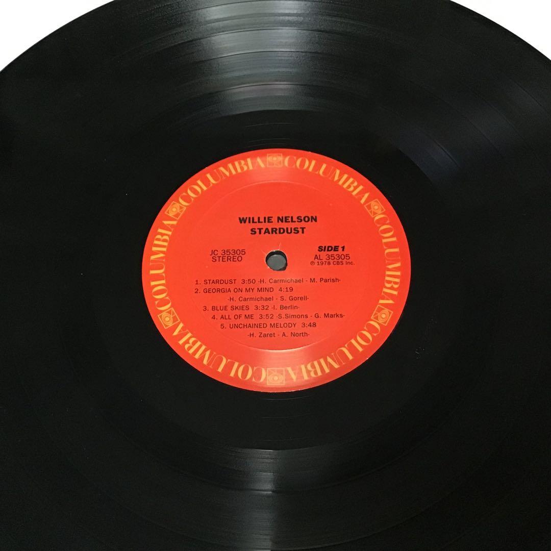 超高音質盤『ウィリー・ネルソン　スターダスト』200g 重量盤 QUIEXプレス