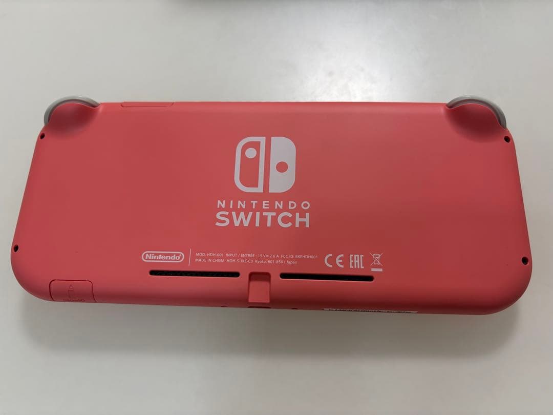 Nintendo Switch Lite 本体　コーラルピンク　おまけ付