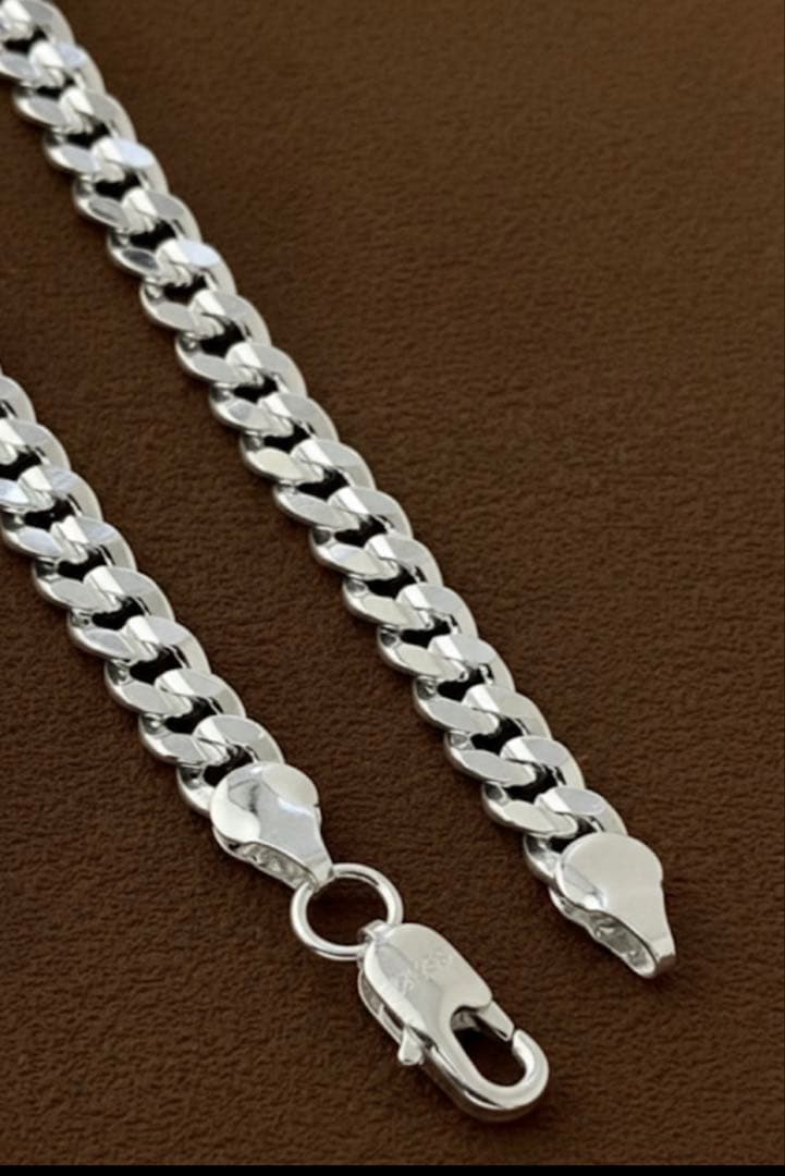 年始大特価　　silver925 ネックレス　ブレスセット　喜平　60cm 刻印