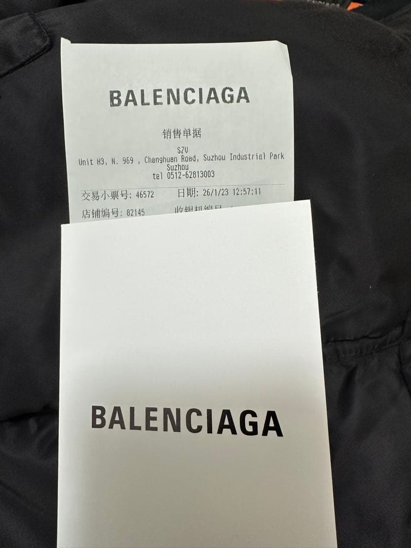 ジャケット・アウター BALENCIAGA 24SS OFF SHOULDER BOMBER S
