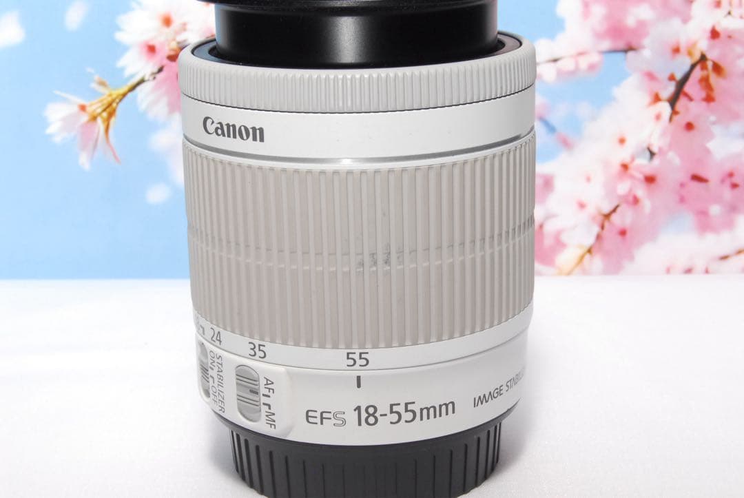 3連休限定価格❤️Canon Kiss X7❤️ホワイト❤️ダブルレンズキット