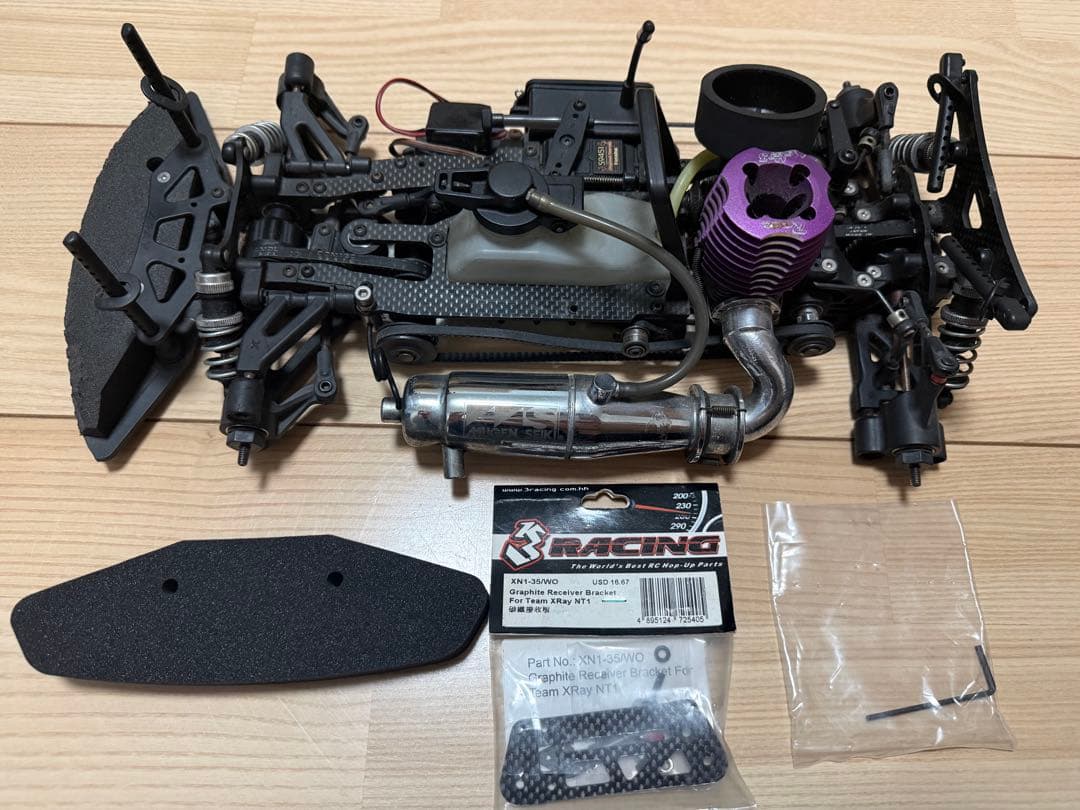 ラジコン　エンジン　XRAY NT1