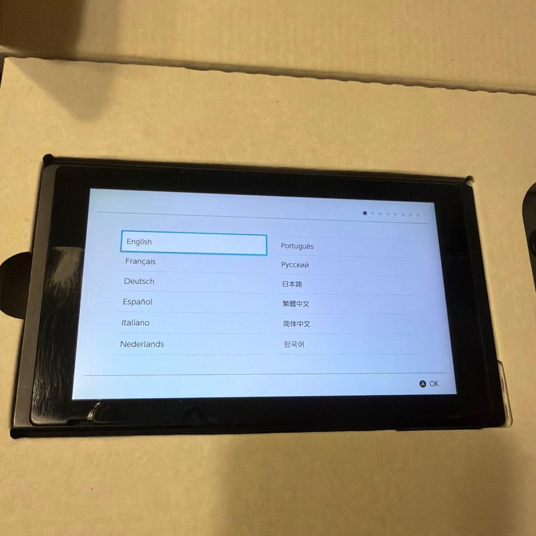 Nintendo Switch 本体 動作ＯＫ 色グレー