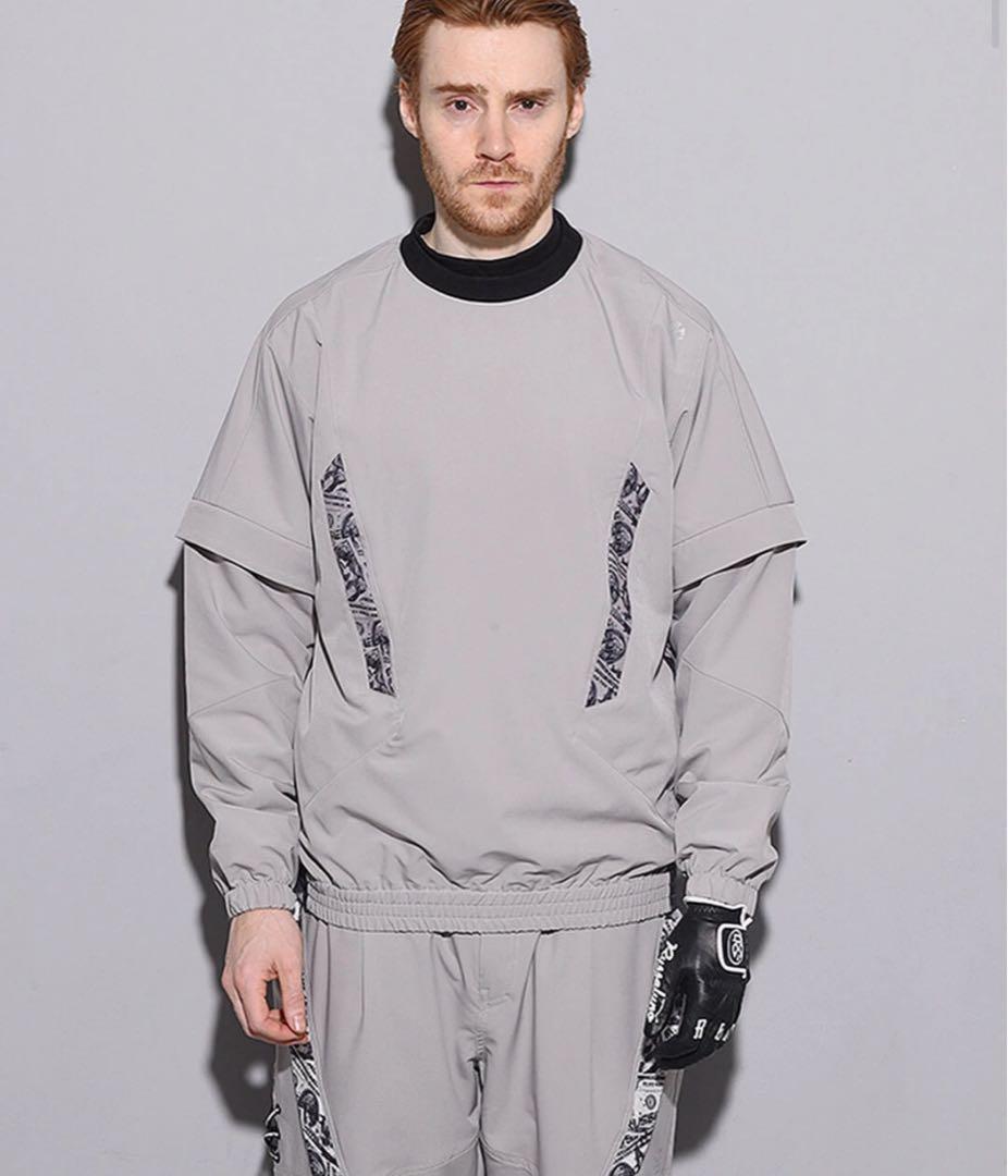 ¥72,600RUSSELUNO/5】中綿ナイロンセットアップ半袖ジョガーパンツ