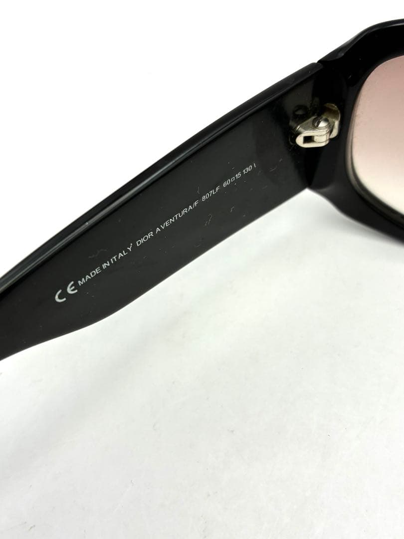 Dior ブラック グラデーション サングラス