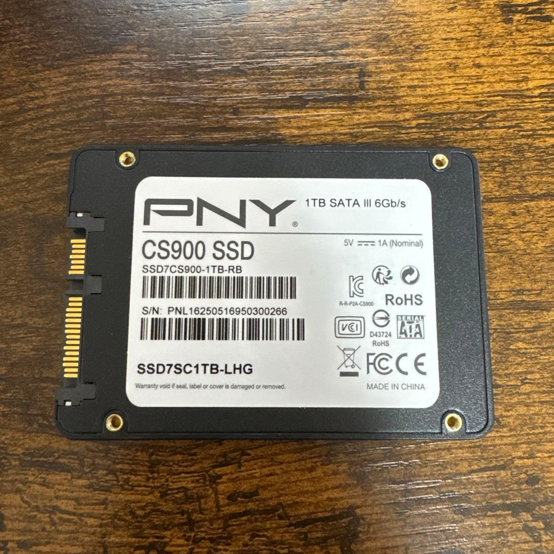 内蔵型SSD PNY sata SSD 1TB 20