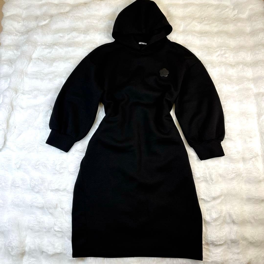 【美品】マリークワントMARY QUANTデイジーボンディングビッグ ワンピース