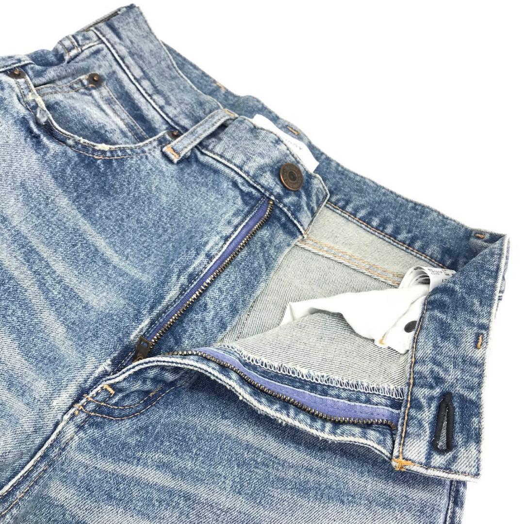 最終価格MOUSSY MVS FLARE フレアパンツフレアデニム 27インチ