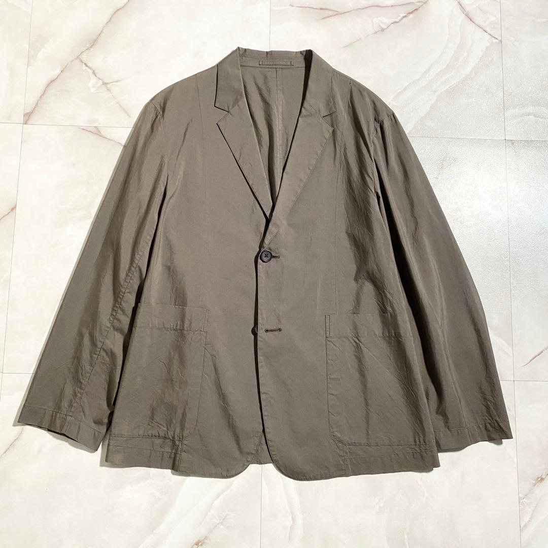 T18912 美品 マーガレットハウエル 20SS 綿絹ポプリンセットアップL