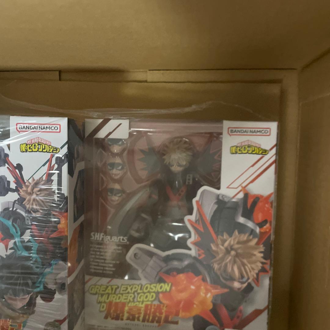 【未開封】S.H.Figuarts 爆豪勝己・PUオプションパーツセット