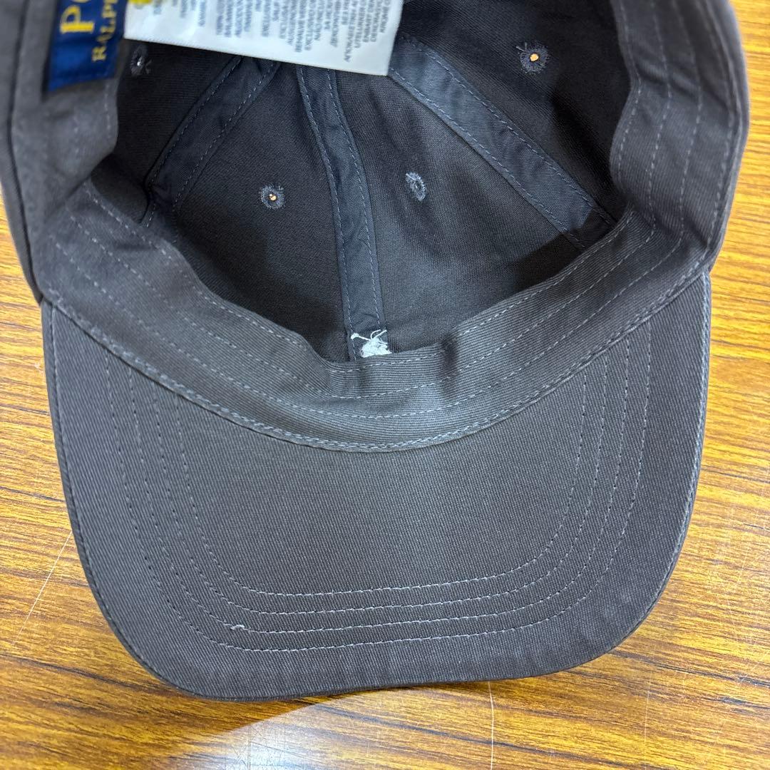 新品未使用タグ付　POLO RALPH LAUREN チャコールグレー　キャップ