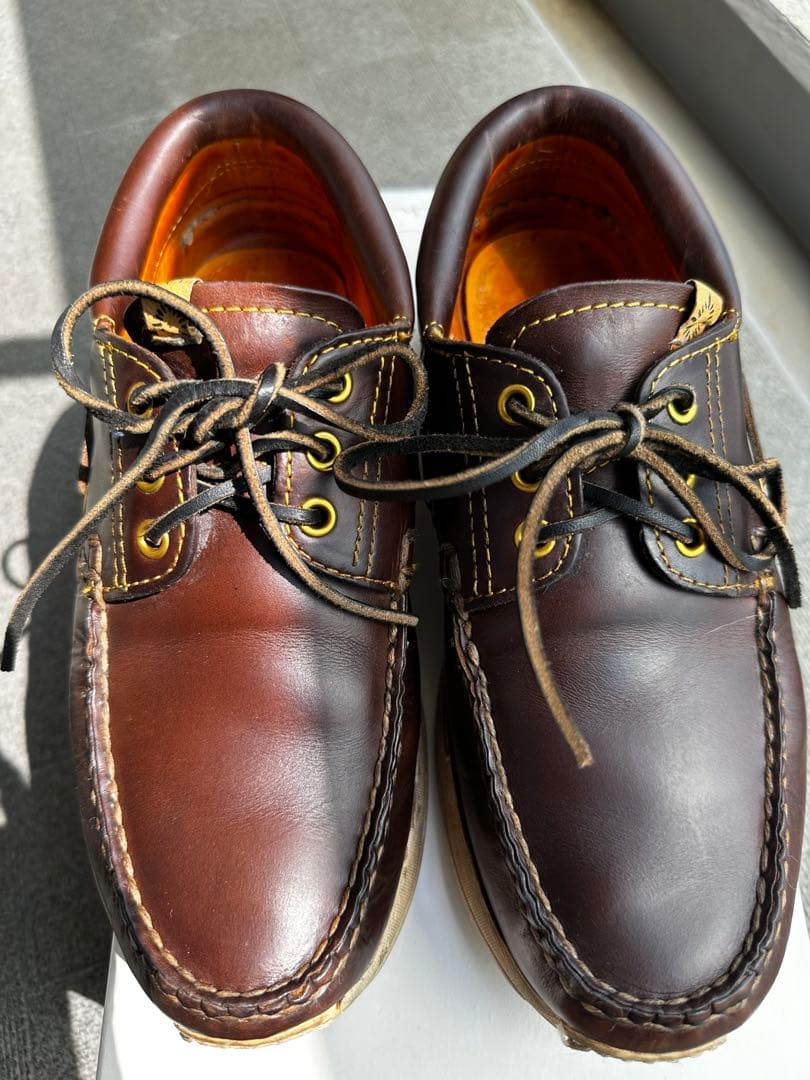 visvim デッキシューズ　サイズ9 茶