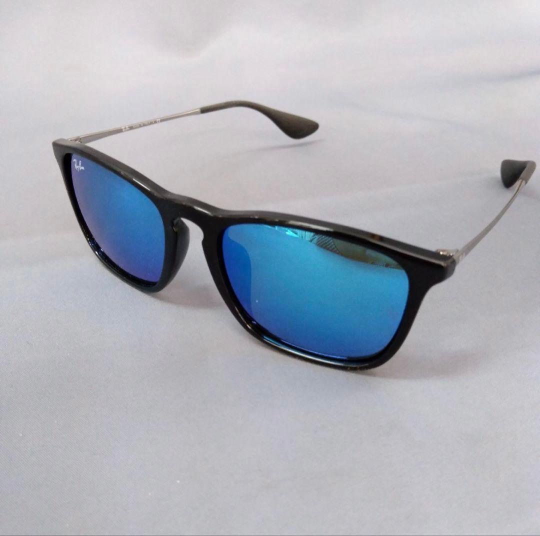 【美品】RayBan レイバン サングラス RB4187F CHRIS クリス