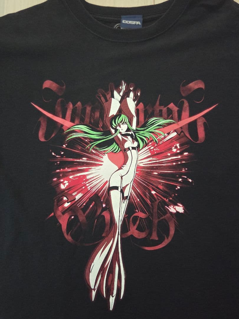 【希少】コードギアス 反逆のルルーシュ XLC.C. Tシャツ cospa