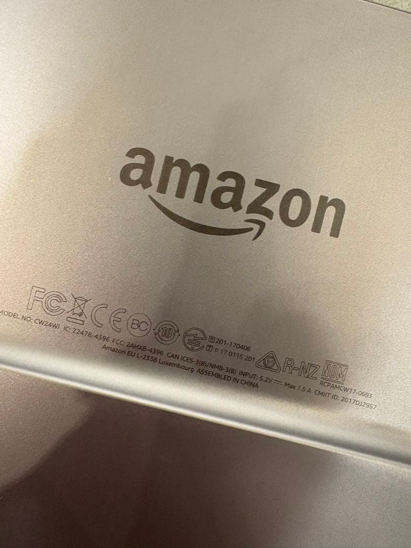 d*7様 Kindle Oasis(第9世代) 8Gb キャンペーン情報なし