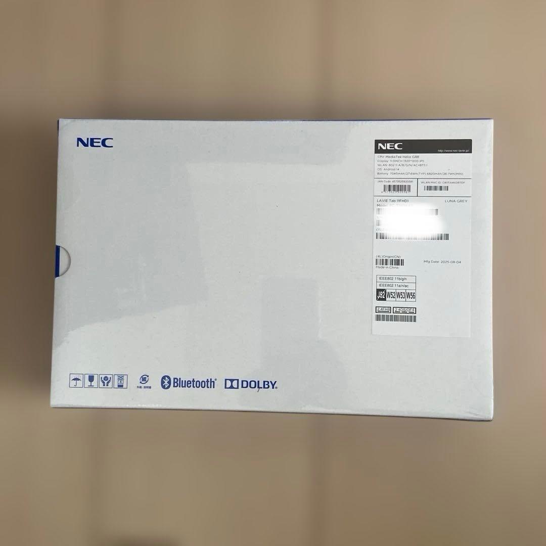 NEC LAVIE Tab T11 PC-T1165KAS 新品未開封 128G