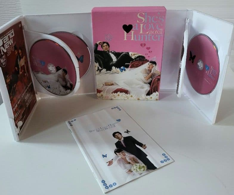 【送料込】「彼女がラブハンター DVD-BOX Ⅱ〈4枚組〉」　定価15200円