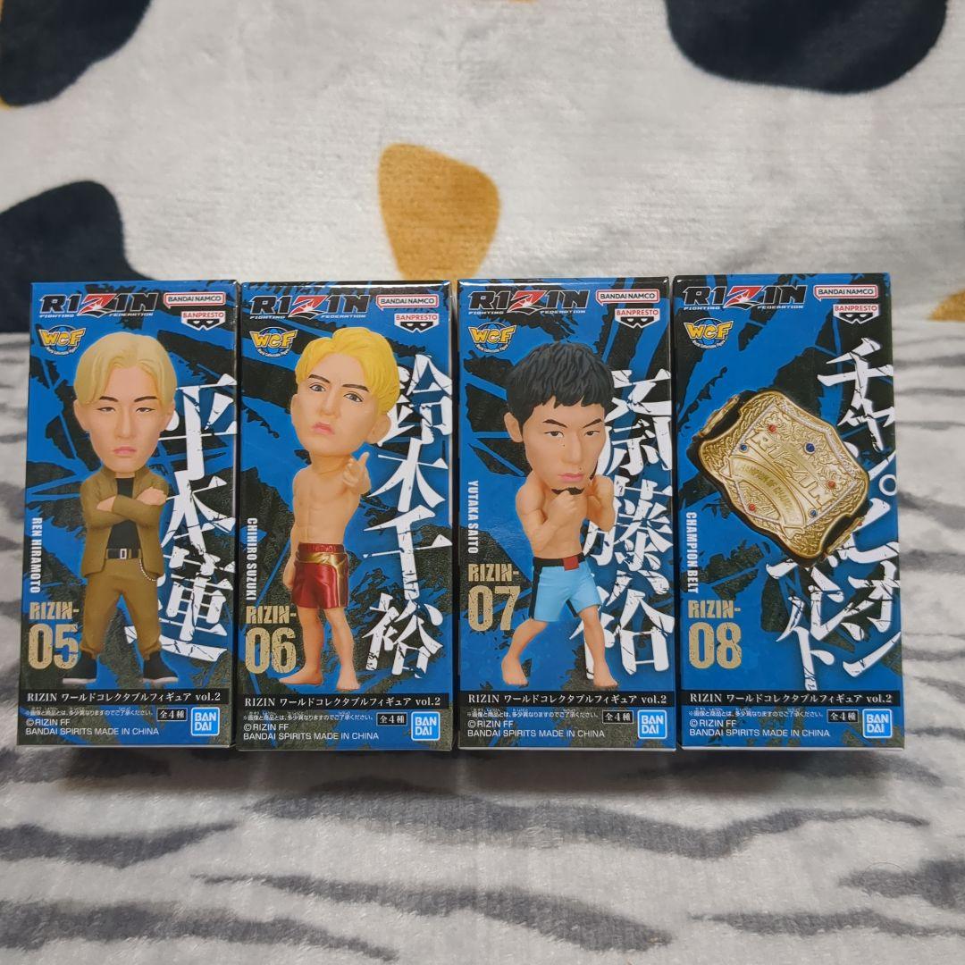 ユ*ウ様 RIZIN ワーコレ 全8種 コンプリート
