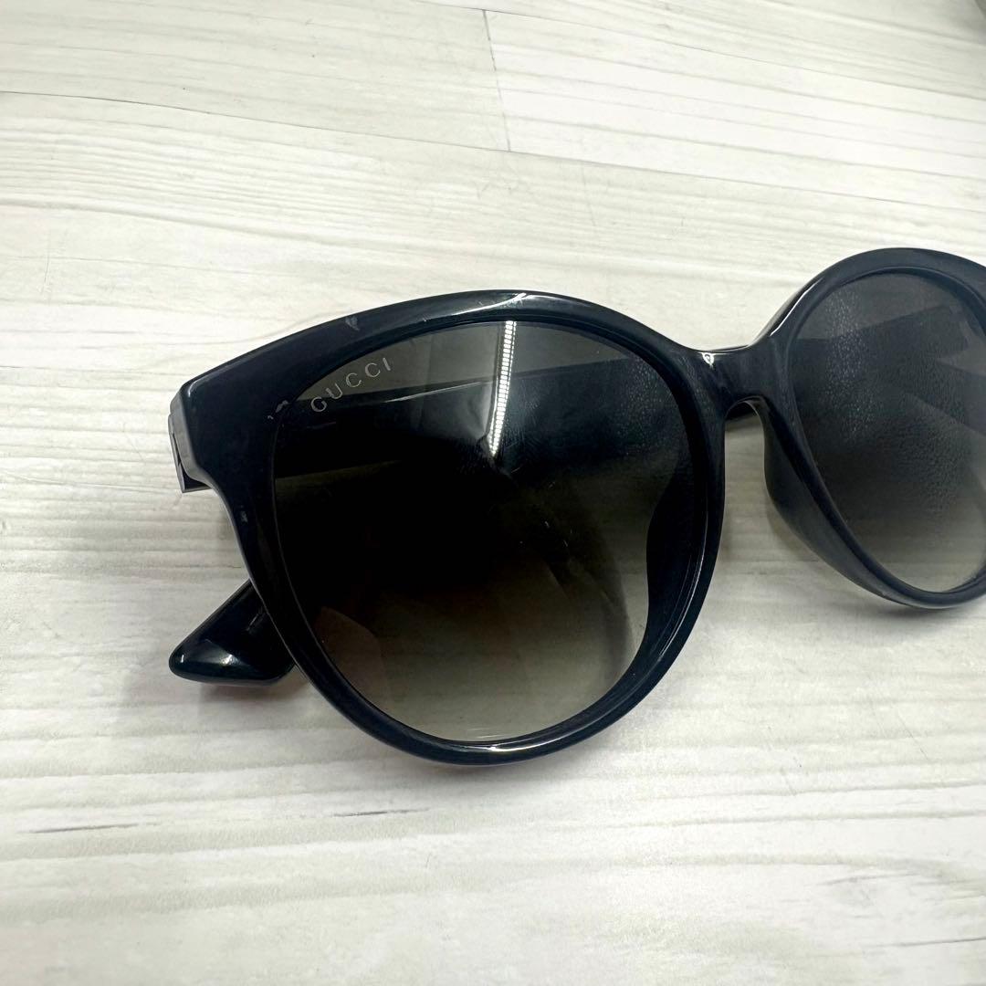 【美品】GUCCI サングラス　GGロゴ　アジアンフィット　アイウェア