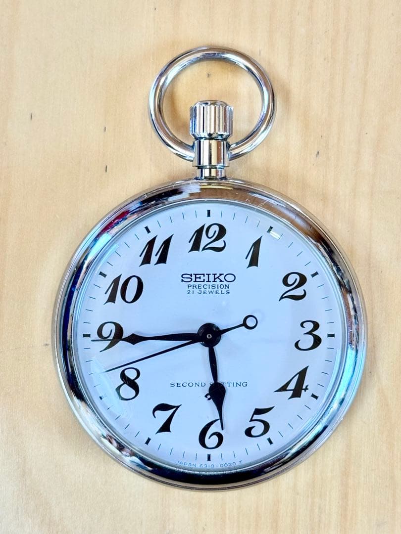 タ*7様 ◆SEIKO◆懐中時計◆札鉄局◆昭和５３年◆５３１◆１９７８年製◆手巻